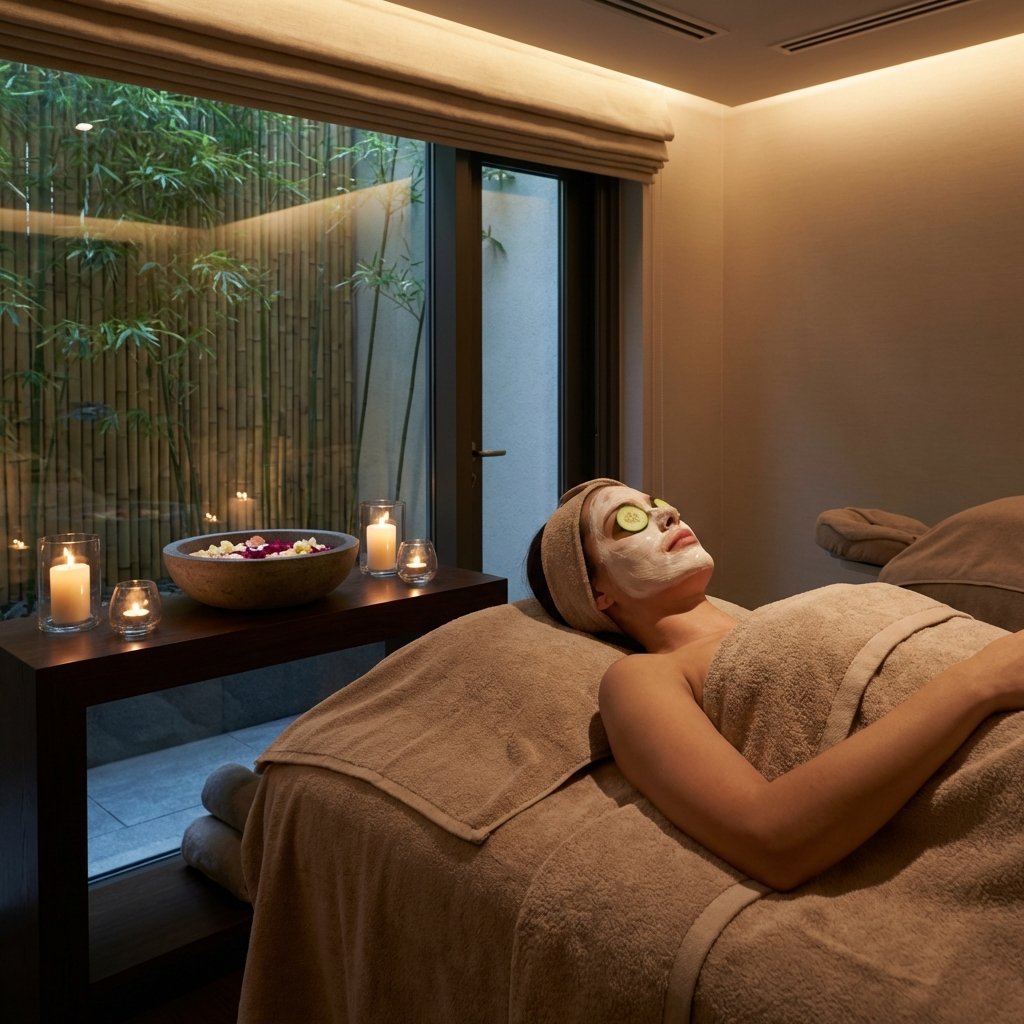 Tratamiento facial relajante